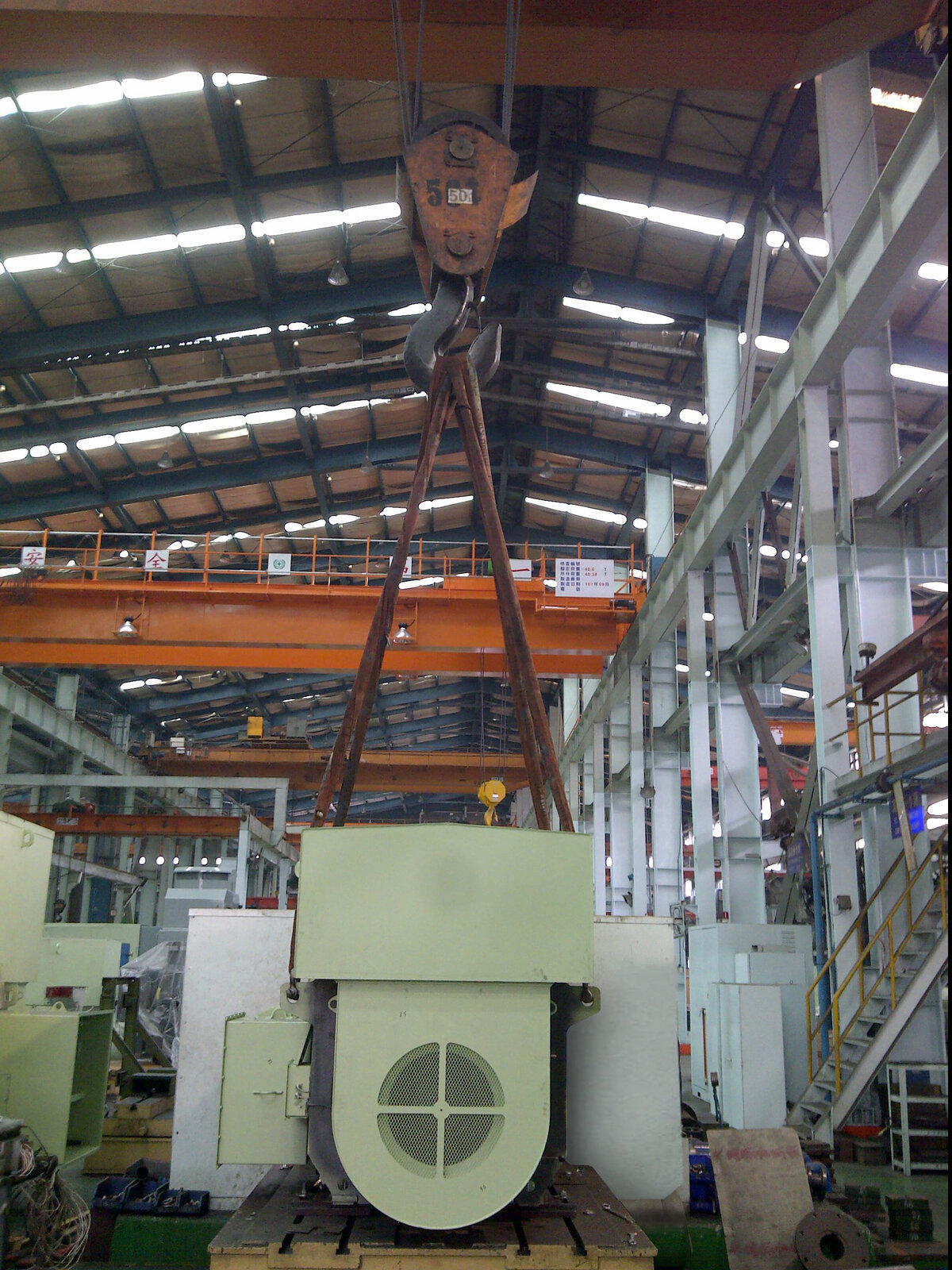 DC-to-AC motor conversion with VFD control