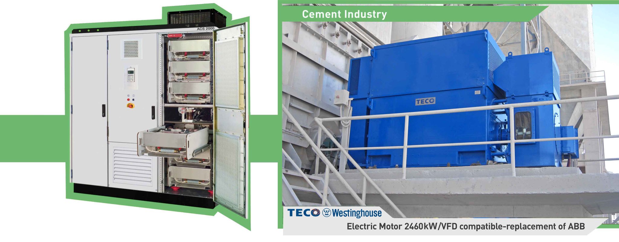 VFD-compatible slurry pump replacement
