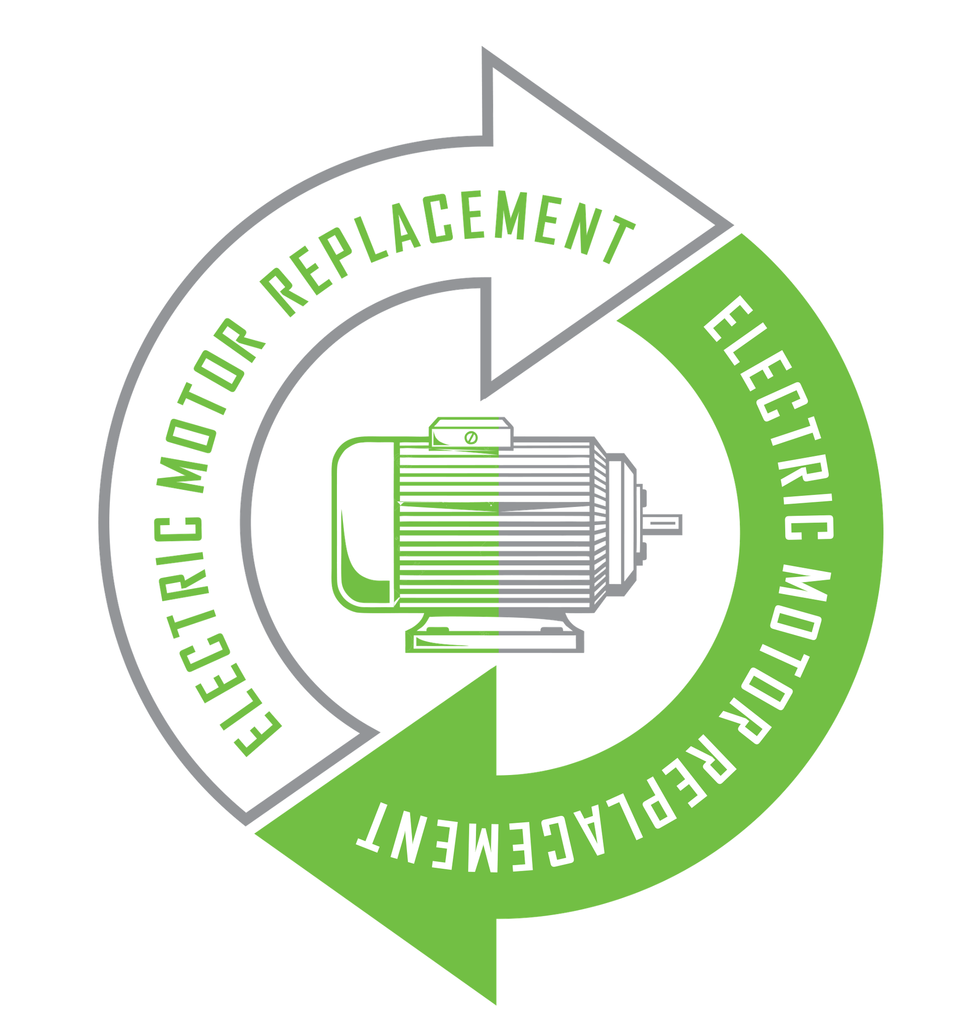 Obsolete motor drop-in replacement without site changes